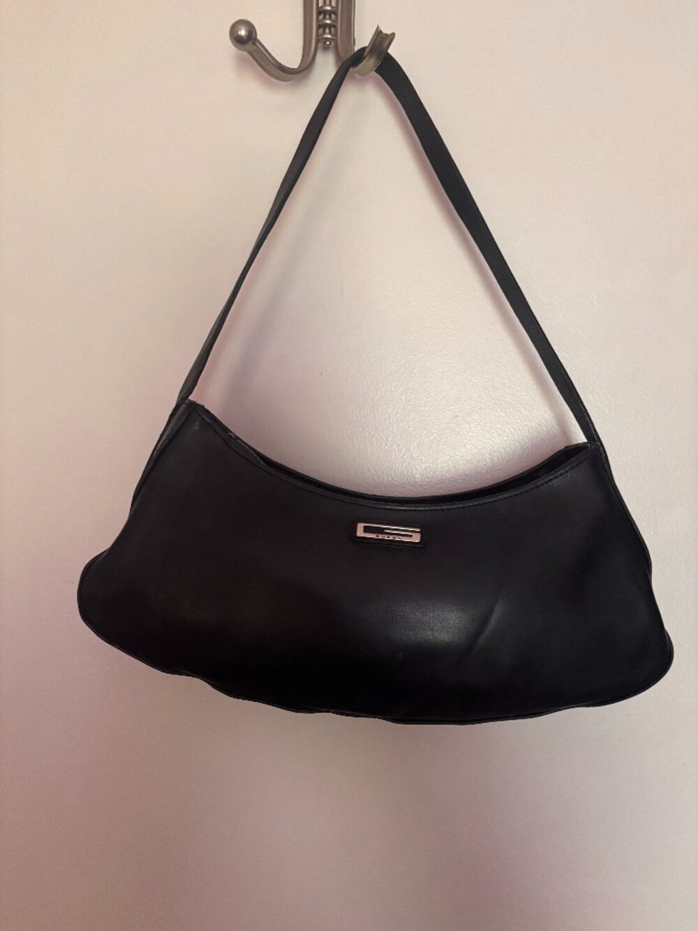 Guess small black shoulder bag